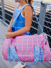 Everyday Duffle - Baseball Bats Pink